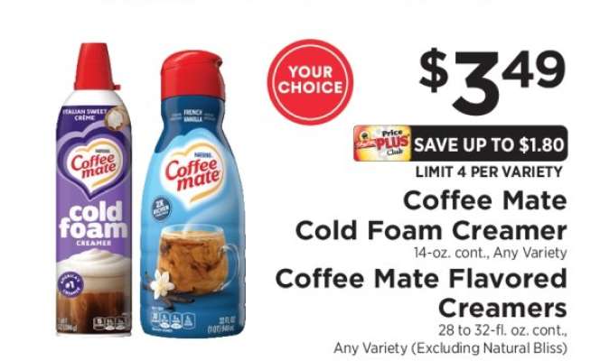Coffee mate Creamers*