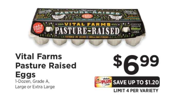 Vital Farms Pasture Raised Eggs