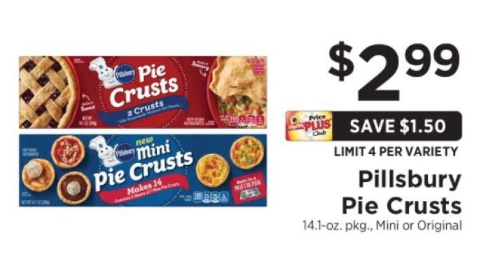 Pillsbury Pie Crusts*