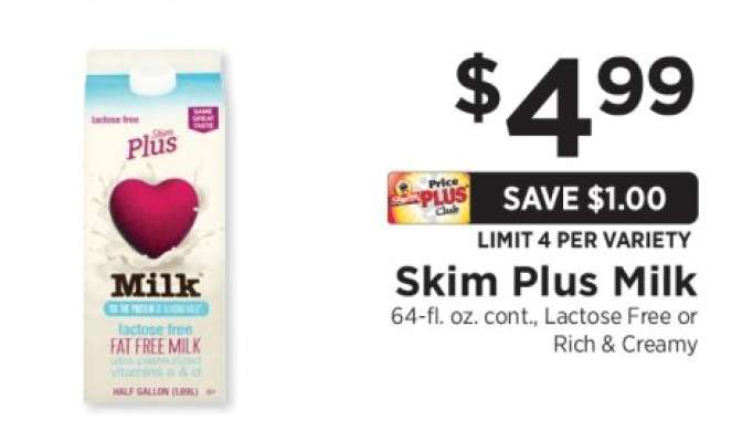 Skim Plus Milk