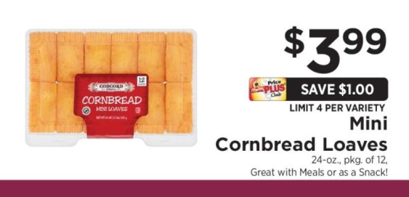 Mini Cornbread Loaves