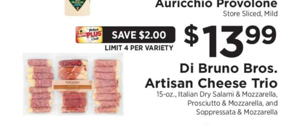 Di Bruno Bros. Artisan Cheese Trio