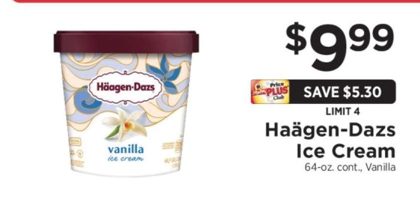 Häagen Dazs Ice Cream