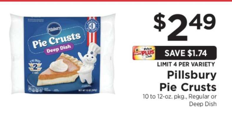 Pillsbury Pie Crusts*