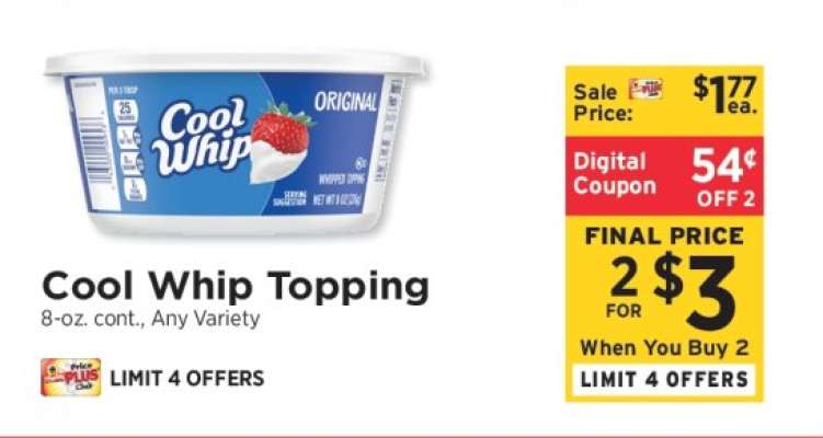 Cool Whip topping