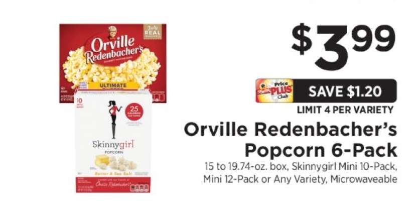 Orville Redenbacher’s Popcorn 6-Pack