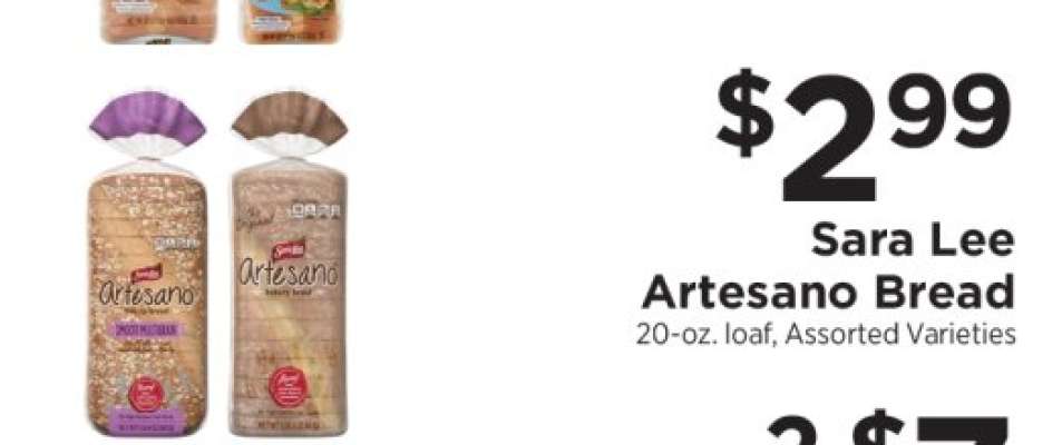 Sara Lee Artesano Bread