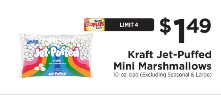 Kraft Jet-Puffed Mini Marshmallows