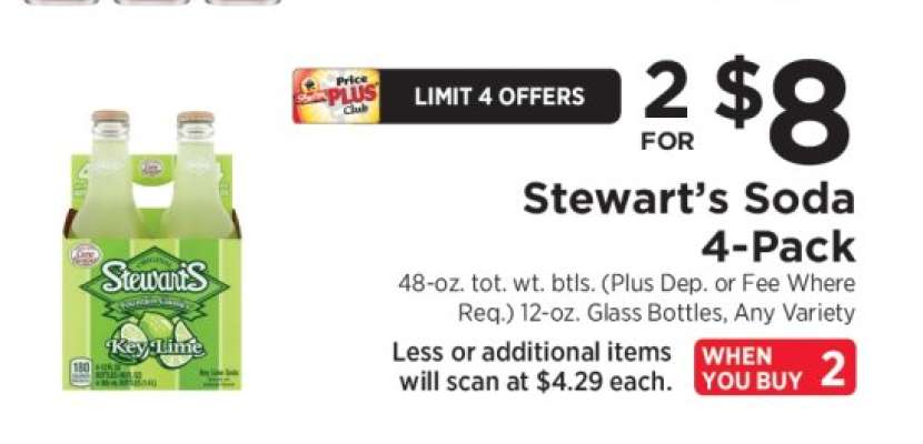 Stewart's Soda 4 Pack