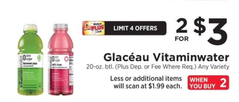 Glaceau Vitaminwater