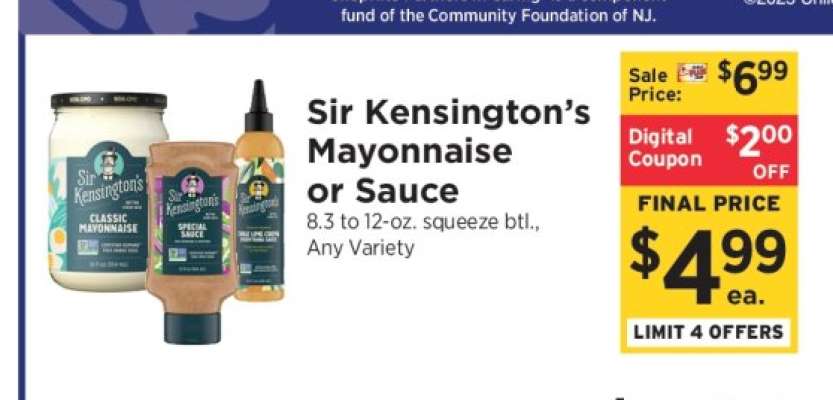 Sir Kensington's Mayonnaise or Sauce