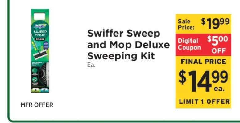 Swiffer Sweep and Mop Deluxe Sweeping Kit