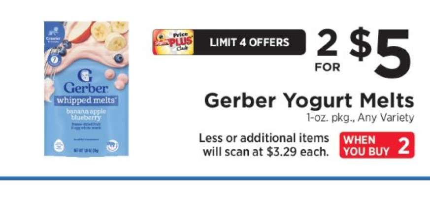 Gerber Yogurt Melts