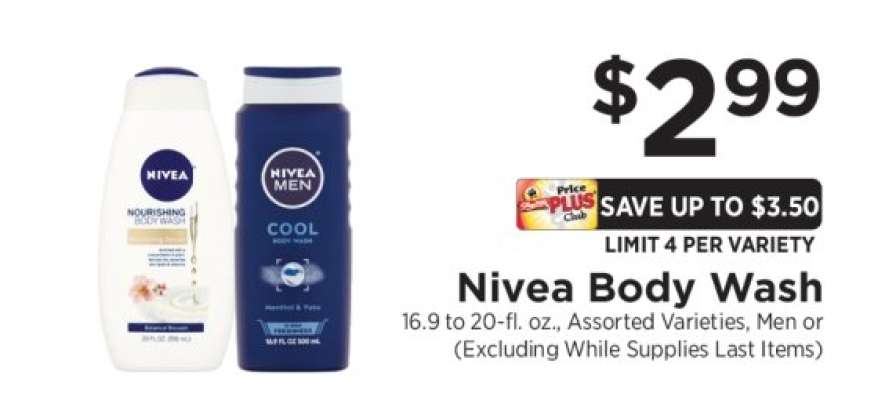 Nivea Body Wash