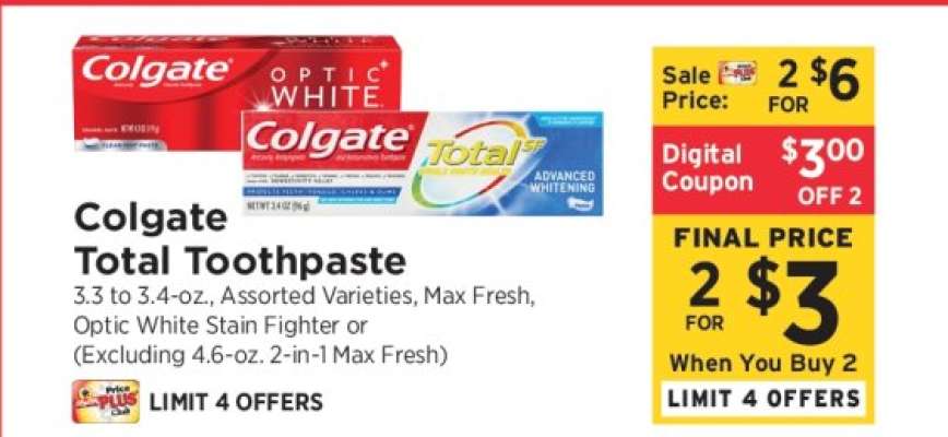 Colgate Total Toothpaste*