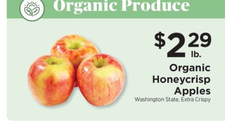 Organic Honeycrisp Apples