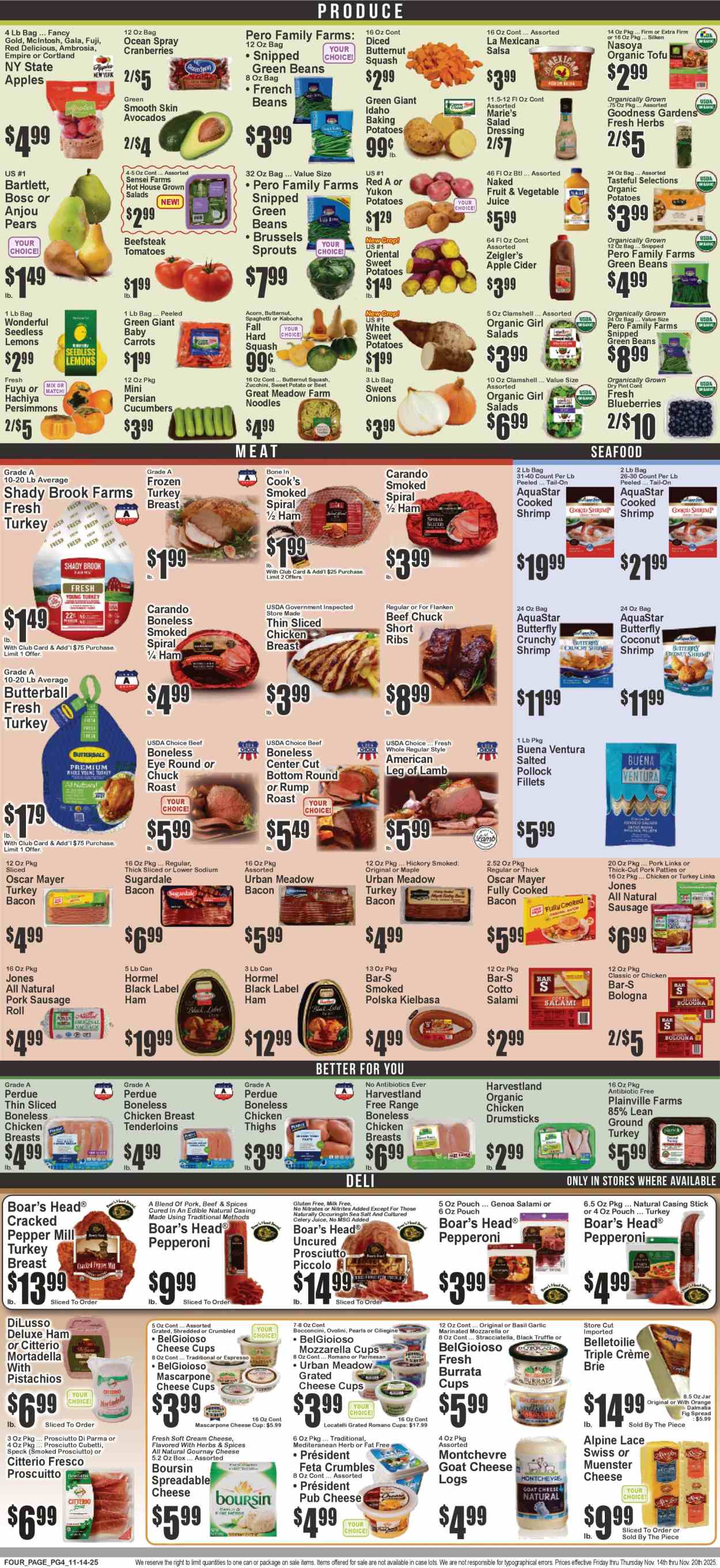 Key Food ad - 11/14/2025 - 11/20/2025. Page 5