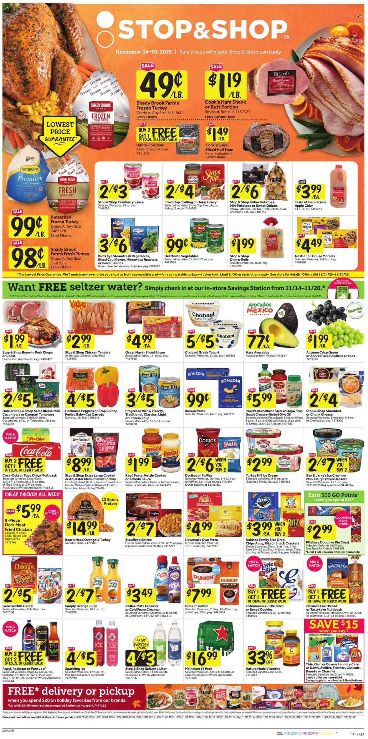 Stop & Shop ad - 11/14/2025 - 11/20/2025. Page 1