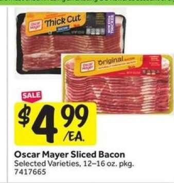 Oscar Mayer Sliced Bacon