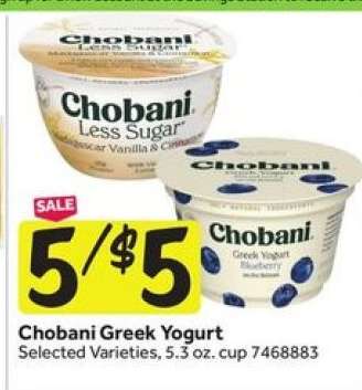 Chobani Greek Yogurt