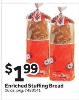 Enriched Stuffing Bread