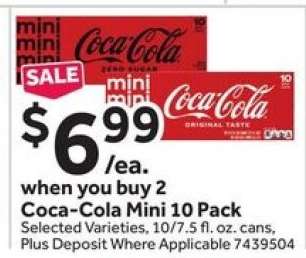 Coca-Cola Mini 10 Pack