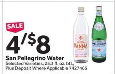 SAN PELLEGRINO WATER