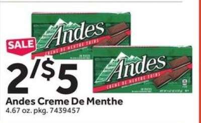 Andes Creme de Menthe