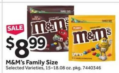 M&M's Family Size