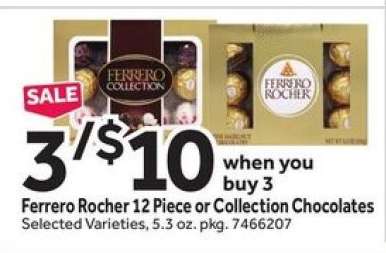Ferrero Rocher 12 Piece or Collection Chocolates
