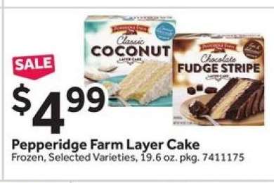 Pepperidge Farm Layer Cake