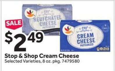 Stop & Shop Cream Cheese