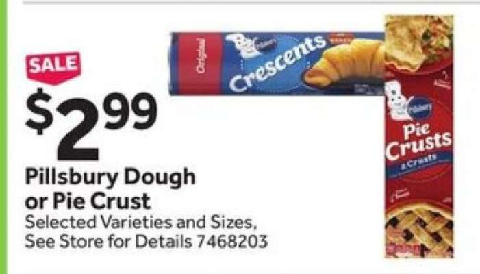 Pillsbury Dough or Pie Crust