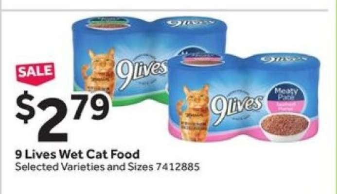 9 Lives Wet Cat Food