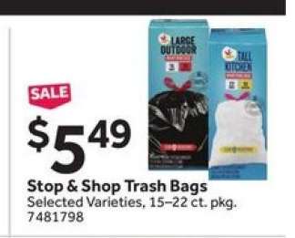 Stop & Shop Trash Bags