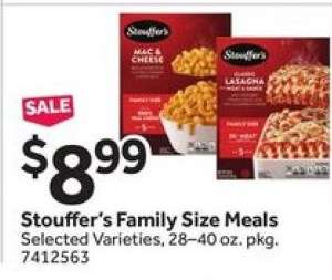 Stouffer's Family Size Meals