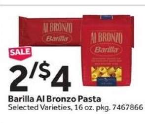 Barilla Al Bronzo Pasta