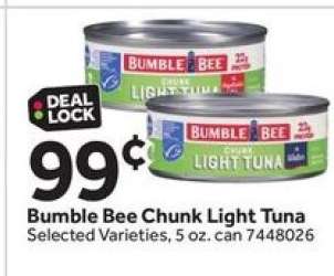 Bumble Bee Chunk Light Tuna
