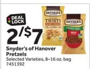 Snyder's of Hanover Pretzels