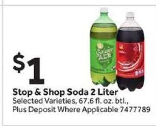 Stop & Shop Soda 2 Liter