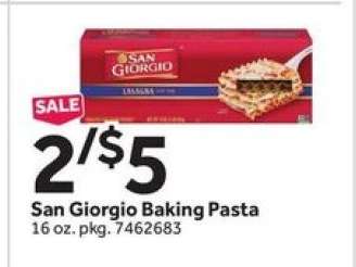San Giorgio Baking Pasta