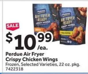 Perdue Air Fryer Crispy Chicken Wings