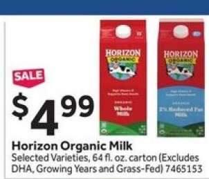 Horizon Organic Milk