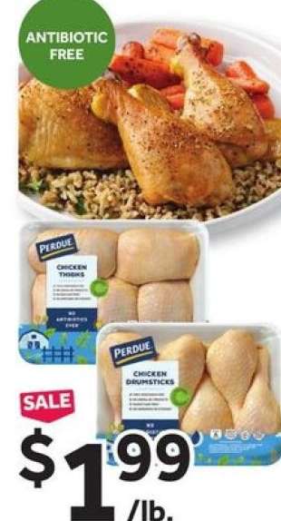 Perdue Chicken Thighs or Drumsticks