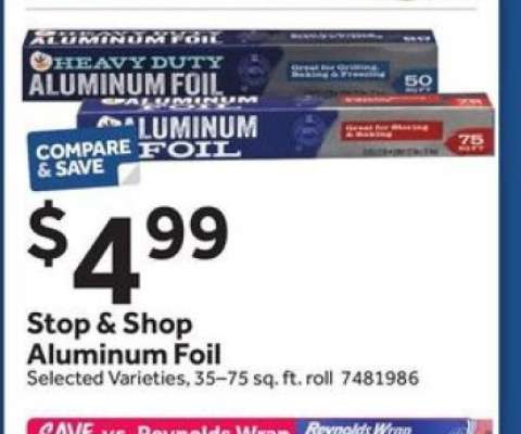 Stop & Shop Aluminum Foil