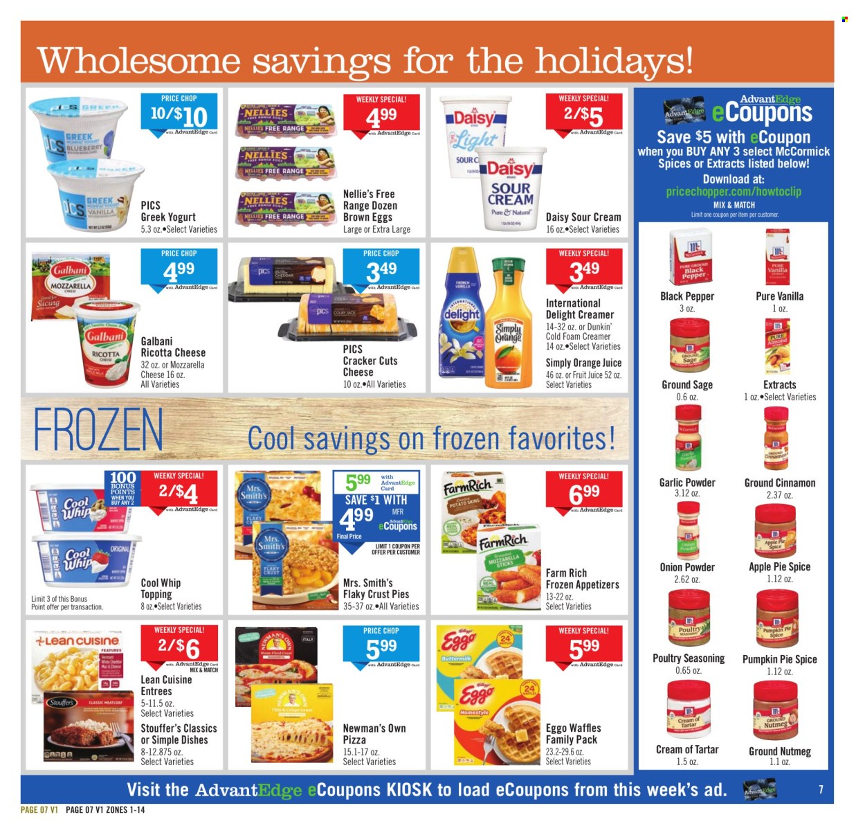Price Chopper ad - 11/16/2025 - 11/22/2025. Page 7