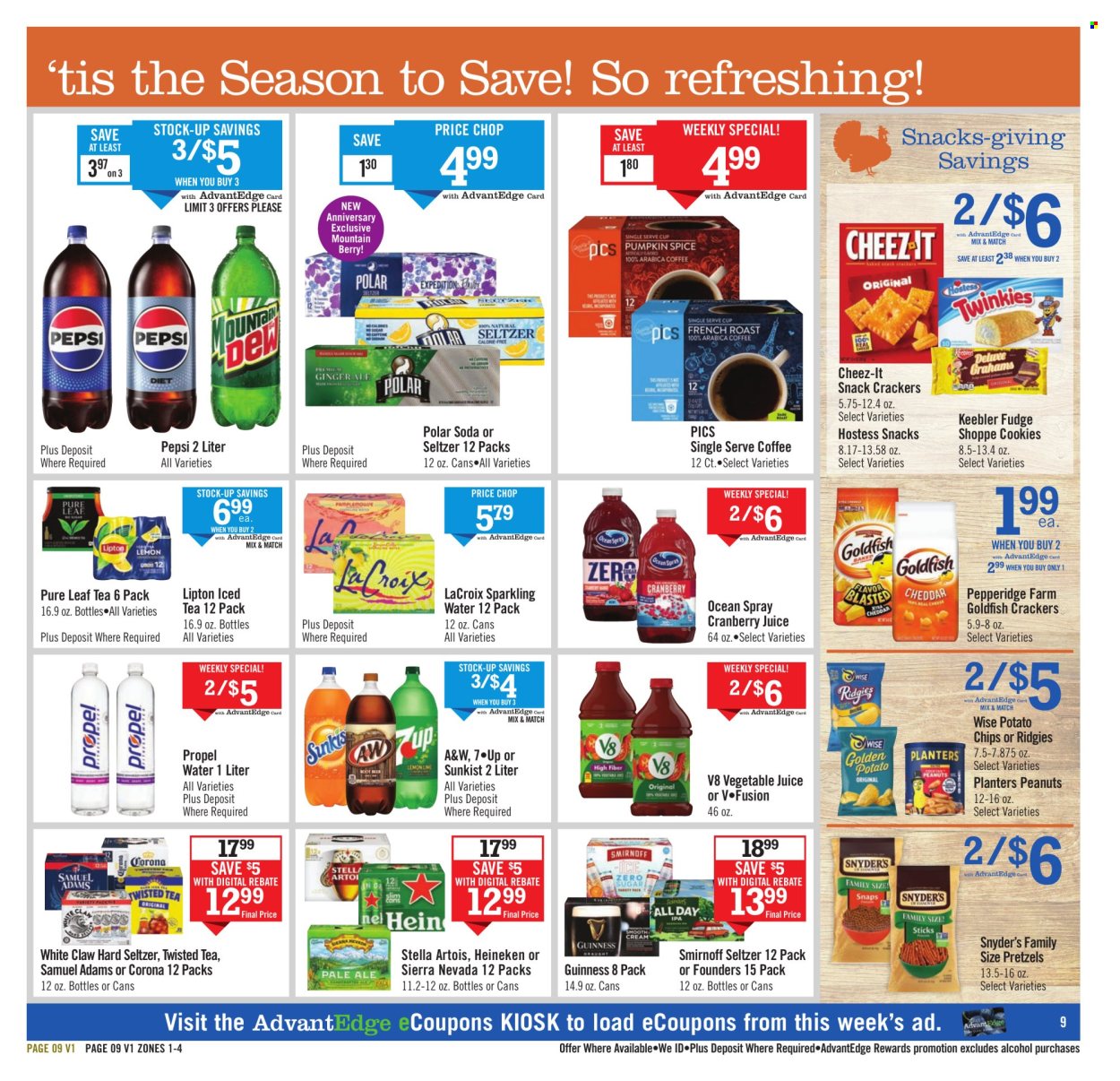 Price Chopper ad - 11/16/2025 - 11/22/2025. Page 9
