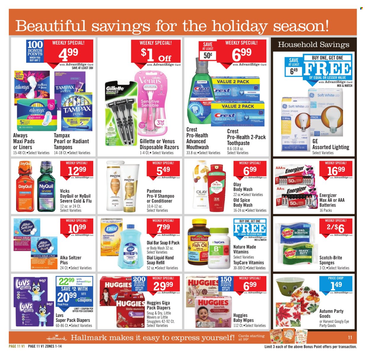Price Chopper ad - 11/16/2025 - 11/22/2025. Page 11