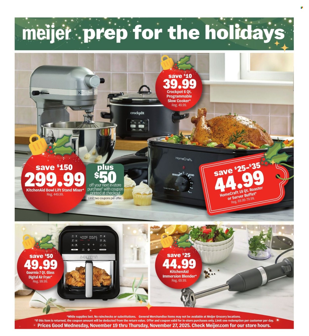 Meijer ad - 11/19/2025 - 11/25/2025. Page 1