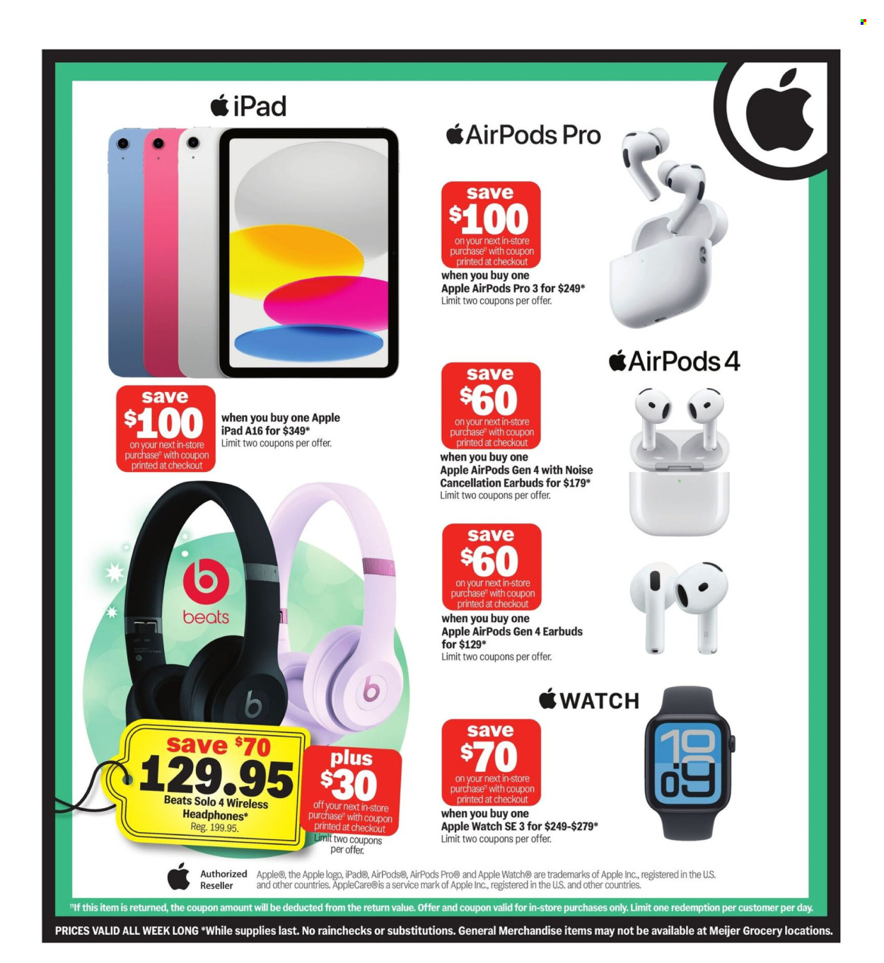 Meijer ad - 11/23/2025 - 11/29/2025. Page 28